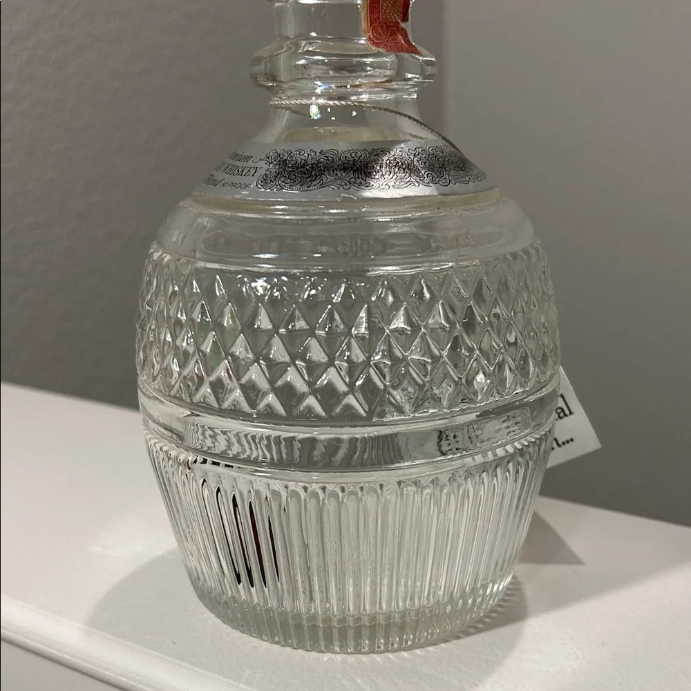 Seagram’s “1776” Premium American Whiskey Decanter Designed by Tiffany & Co.